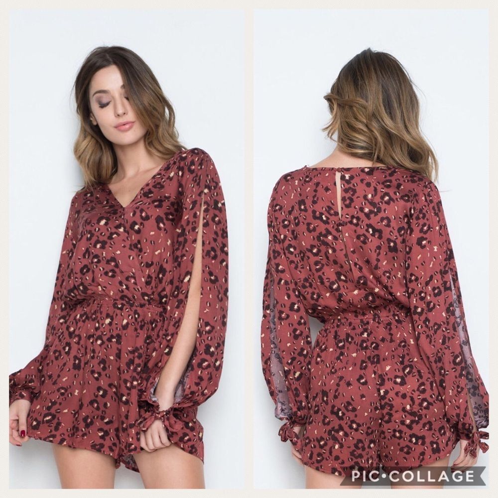 Somedays Lovin Into The Wild Playsuit/Romper Sz S